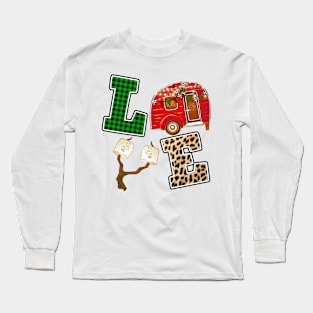 Love Truck Christmas Long Sleeve T-Shirt